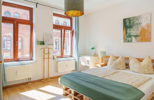 Halle Apartment | BELIEBT: Zentrales & ruhiges Innenstadtapartment