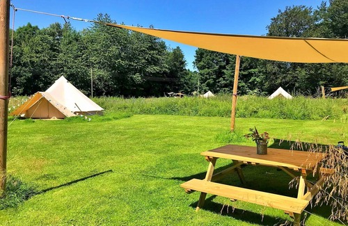 Swannington Ski Chalet | Bell Tent Retreat in Norfolk Countryside