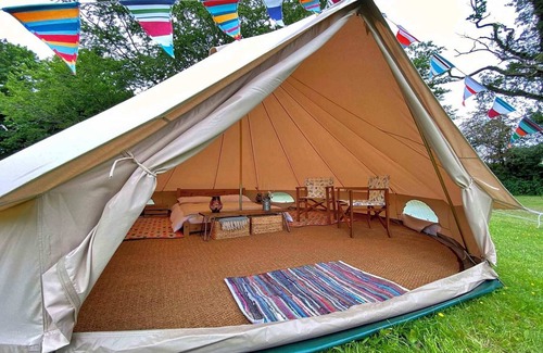 Swannington House | Bell Tents in Swannington with BBQ & Garden