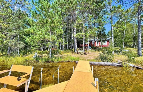Park Falls Cabin | Belland`s Little Acres | Private Lake | 2 Bed, 1 Bath