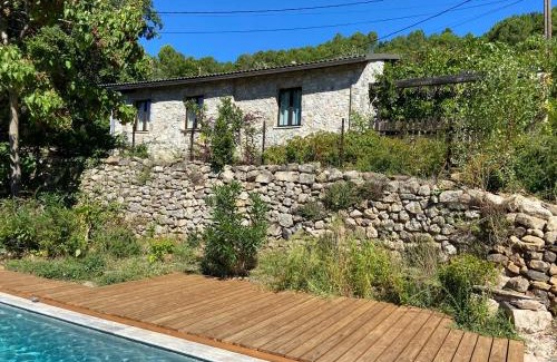 Malbosc House | Belle de Nuit - Gîte en Ardèche avec piscine et vue