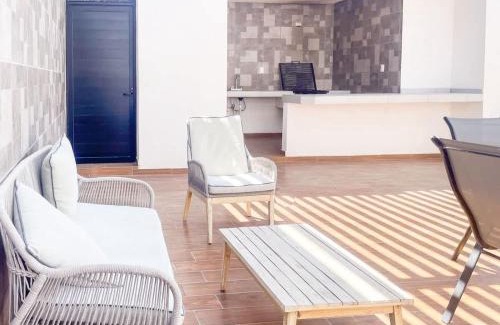 Ferrocarrilera House | Bello Departamento a 3 cuadras de la playa - Flaminguito