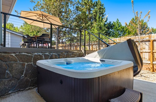 Mountain View District House | Bend oasis near skiing with hot tub, game room, & indoor/outdoor entertainment