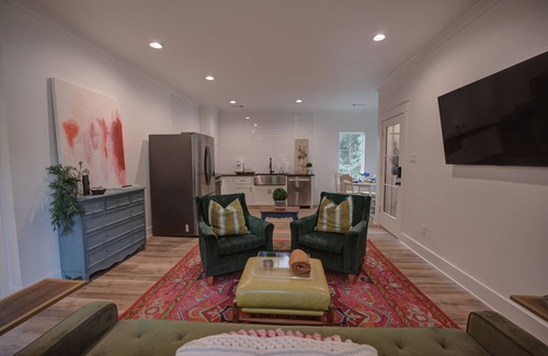 Benton Apartment | Benton Hideaway - walking distance to downtown, one minute to interstate.