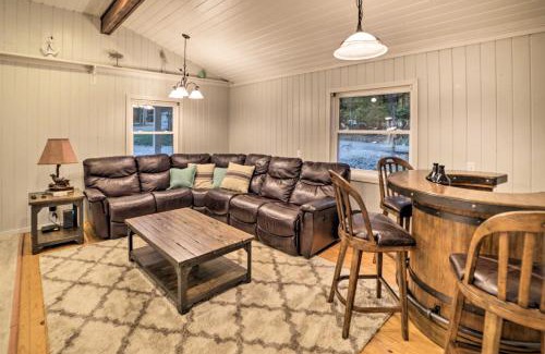 Benton House | Benton House with Grill, Private Dock and Lake Access!