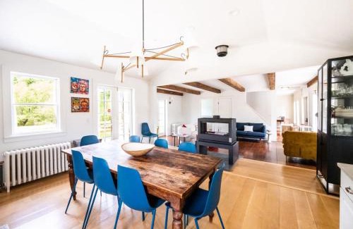 Craryville House | Berkshire Vacation Rentals: Stunning 1860 Farmhouse Private Pond & Hot Tub