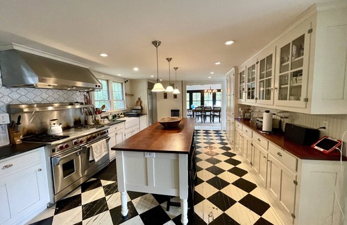 Canaan House | Berkshires Lake House With Private Dock, gunite pool, and Chefs Kitchen