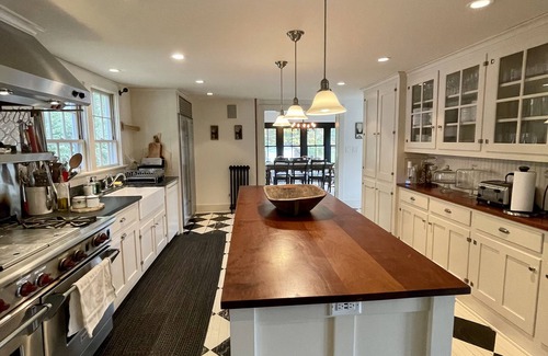 Canaan House | Berkshires Lake House With Private Dock, gunite pool, and Chefs Kitchen