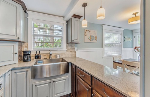 Holmes Beach House | Best Little Beach House on Anna Maria Island! With a pool & steps to the beach!