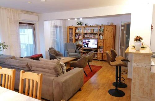 Bayreuth Apartment | Beste Lage im Zentrum und am Hofgarten 150qm mit Klima, 2xBalkon, Aufzug, Familienfreundlich