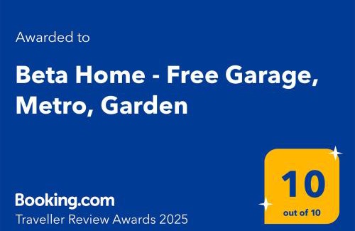 Prague 13 Apartment | Beta Home - Free Garage, Air Condition, Garden, at Metro, 2nd parking on request