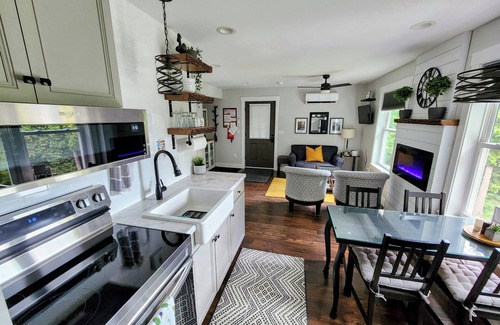 Potsdam Apartment | Beth's Place II - On The River - Hot Tub & New Pickleball Court! You'll love it!