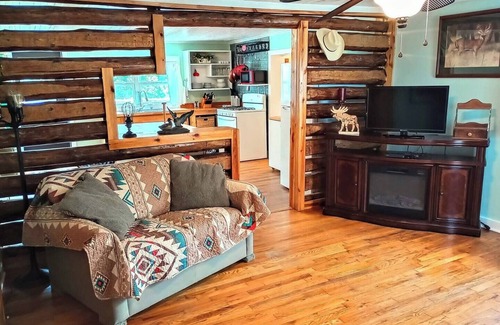 Calico Rock Cabin | Beula 1869 cabin in "The Land"