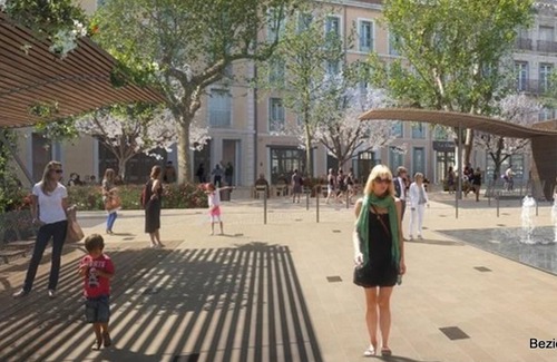 Beziers City Centre Apartment | Béziers Studio terrace with air conditioning and WIFI