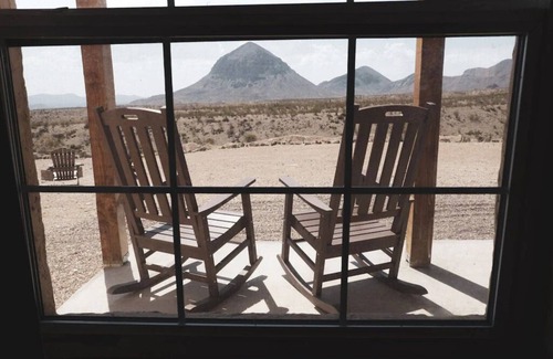 Terlingua Cabin | Big Bend Lodging at Ten Bits Ranch | Room #5 (Delmonico’s Steakhouse)