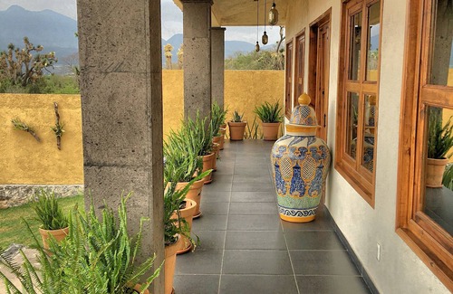 Santa Fe de la Laguna Cabin | Big Cabin in Sandunga Cabañas Breakfast Included!