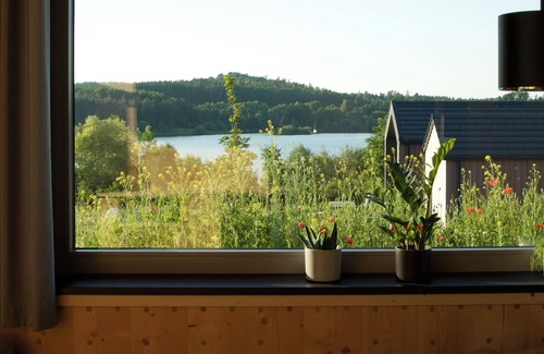 Zeulenroda-Triebes Ski Chalet | Bio-Seehotel Chalets at the Zeulenrodaer Meer in the Thuringian Vogtland