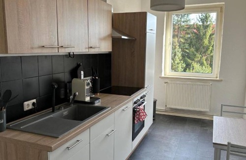Bitterfeld Apartment | Bitterfelder Cityapartment im Dichterviertel