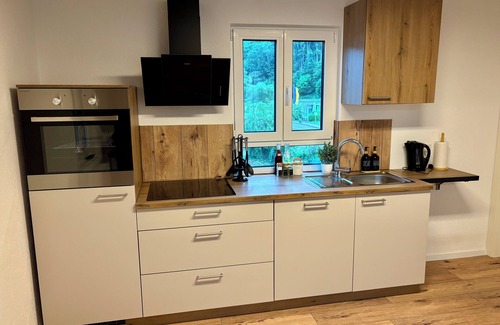 Alpirsbach Apartment | Black Forest apartment Tannenglück with large terrace, parking and WLAN