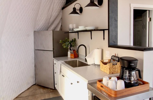 Black River Falls RV Rental | Black River Falls Glamping Dome 1