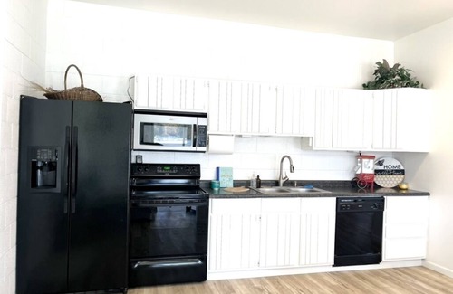 Hancock Apartment | Bliss Shores: Sunset Studio Suite - Waterfront with Wraparound Deck