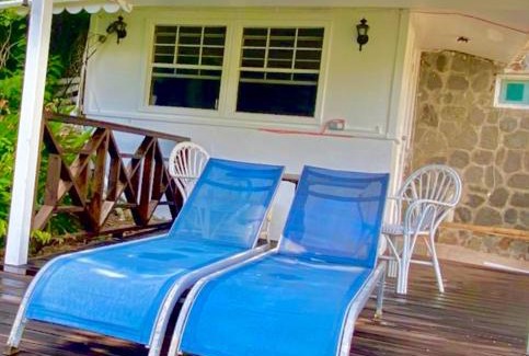 Marigot Bay Apartment | Blue Bamboo cottage Marigot Bay.