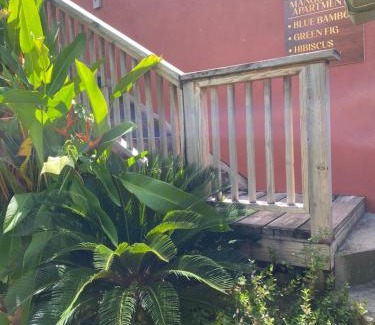 Marigot Bay Apartment | Blue Bamboo cottage Marigot Bay.