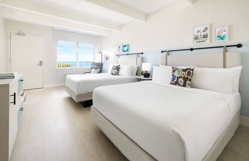 New Town House | Blue Flamingo Resort Key West | 2 Relaxing Ocean View Rooms for Your Stay
