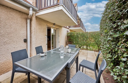Merville-Franceville-Plage Apartment | Blue World - Appt avec terrasse