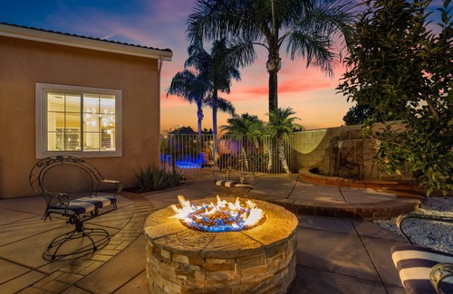 Temecula House | Blue Lagoon Oasis - Pool - Firepit - Close to Wineries