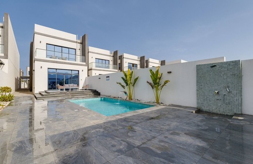 Sharm Villa | Blue Marble Beach 4BR Villa with AsstRm,Private Pool and Access to Floating Pier