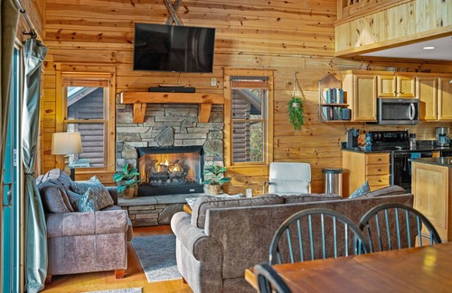 Wolf Laurel Apartment | Blue Ridge Mountain Cabin With Stunning Views