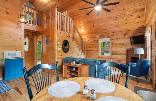 Jefferson Cabin | Blue RIdge Pkwy, Jefferson Sleeps 4 - mult. cabins avail. contact us for groups
