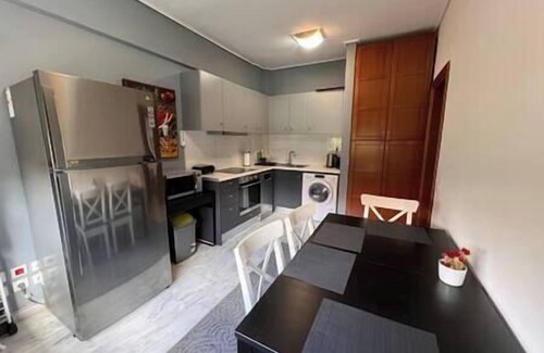 Khalandrion Apartment | Blue Spacious Flat wt Parking nr Marousi Hospitals