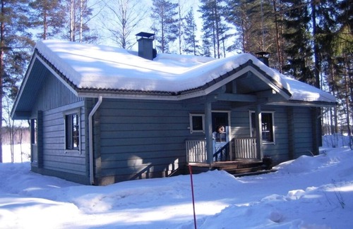 Hiukkajoki House | Blue vacation home