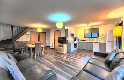 Llanybri Ski Chalet | BlueBell 16-Hot Tub-Woodland Lodges-Pembrokeshire