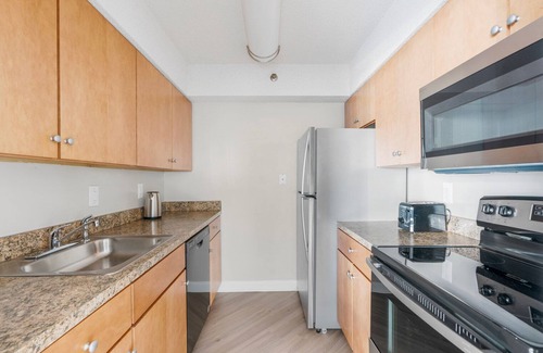 Connecticut Ave - K Street Apartment | Blueground | Connecticut Ave/K Street, rooftop, nr White House