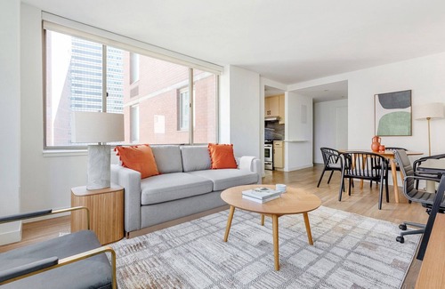 Financial District Apartment | Blueground | Financial District, rooftop, nr City Hall