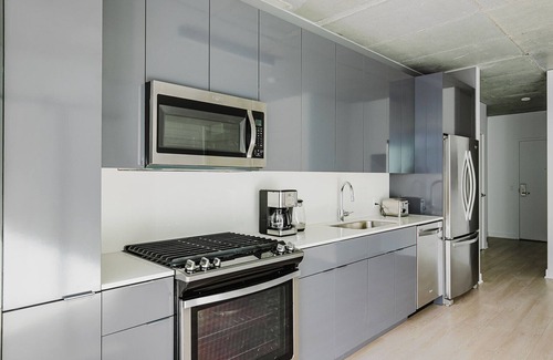 Killgubbin Apartment | Blueground | River North, rooftop & gym, nr Mart