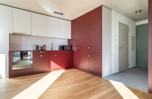 Center Apartment | Blueground | Saatlen, balcony, nr Zurich Zoo