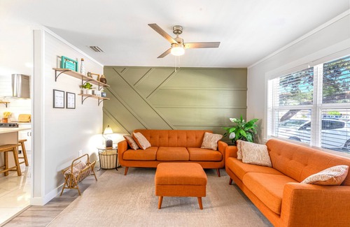 Clearwater House | BlueJay's Nest Unit B: Game Room, Walk to Water & Stadium