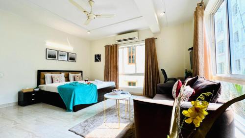 New Town Apartment | BluO Lake View Studio - NewTown - Terrace Garden, Gym