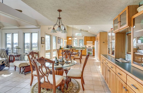 Tiptonville House | Boat Dock on Reelfoot Lake: Tiptonville Retreat