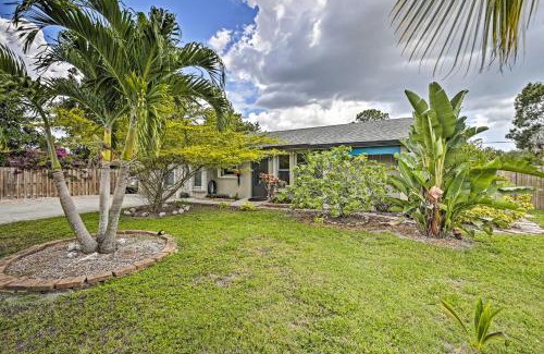 Bonita Springs House | Boho-Style Escape with Patio about 3 Mi to Bonita Beach!