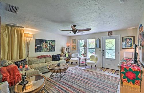 Bonita Springs House | Boho-Style Escape with Patio about 3 Mi to Bonita Beach!