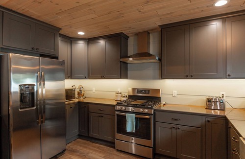 Straits of Mackinac House | Bois Blanc Island Lighthouse Home. Iconic Sunset Views of the Mackinac Bridge!