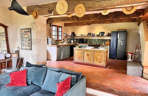 Saint-Creac House | Bois Dragon - grande maison avec piscine privée