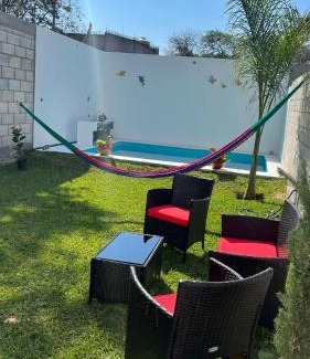 Oaxtepec House | Bonita casa nueva con alberca climatizada y aire acondicionado en Oaxtepec Morelos