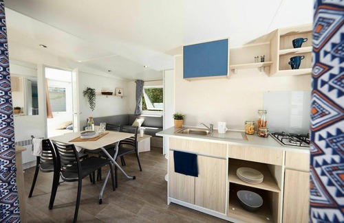 Vernioz House | Bontemps Campsite* - Mobile home Loggia Premium 3 rooms 4 people Air-conditioned
