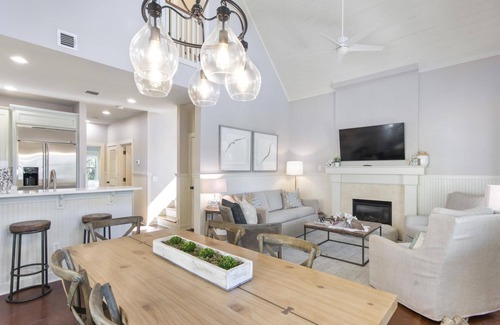WaterSound Beach House | Book Fall Stays Now! Charming Cottage! Golf Cart! Close to Beach!